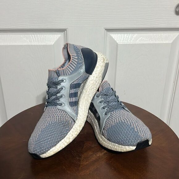 🔥🔥 ADIDAS UltraBoost X Tactile Blue - Women Size 10 - EXCELLENT Condition - Picture 3 of 11